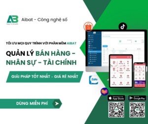 Phần mềm quản lý kinh doanh và bán hàng